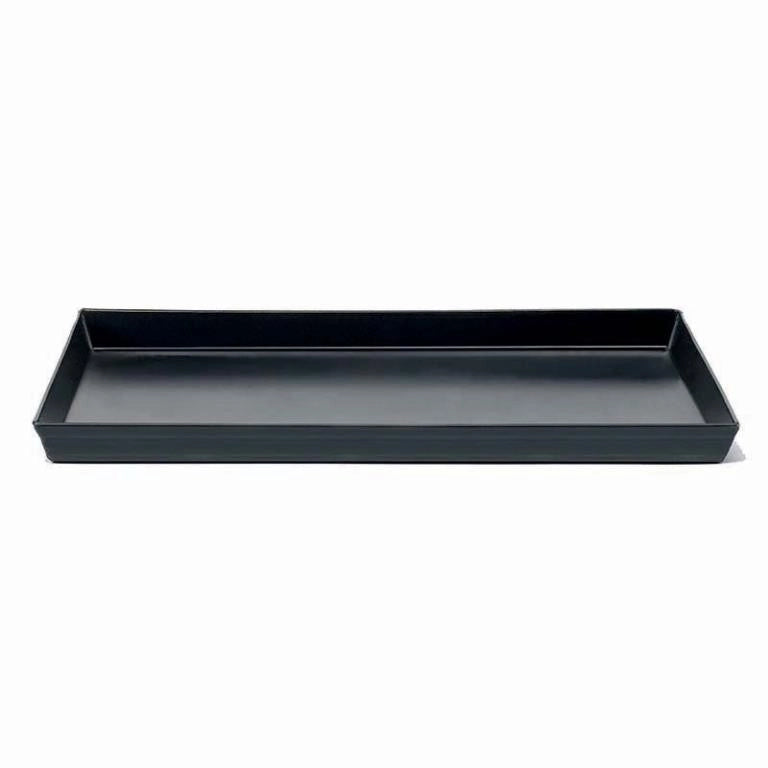 Teglia Rettangolare per Pinsa in Lamiera Ferro Blu 60 x 40 x 3 cm