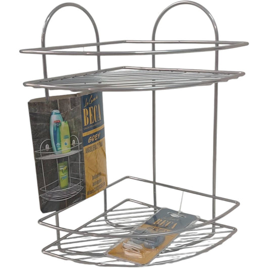 MENSOLA DOCCIA ANGOLIERA GREY 2 RIPIANI