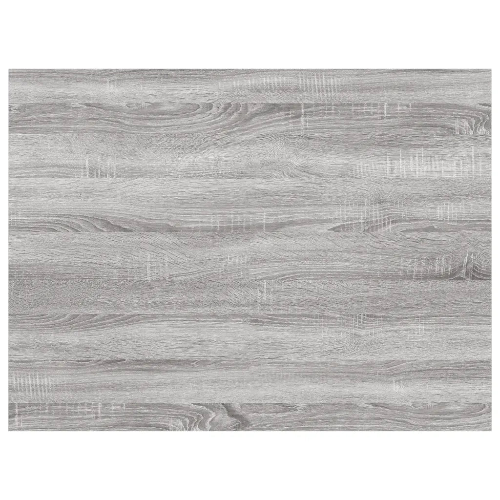 Mensole Parete 4pz Grigio Sonoma 40x30x1,5cm Legno Multistrato 838209