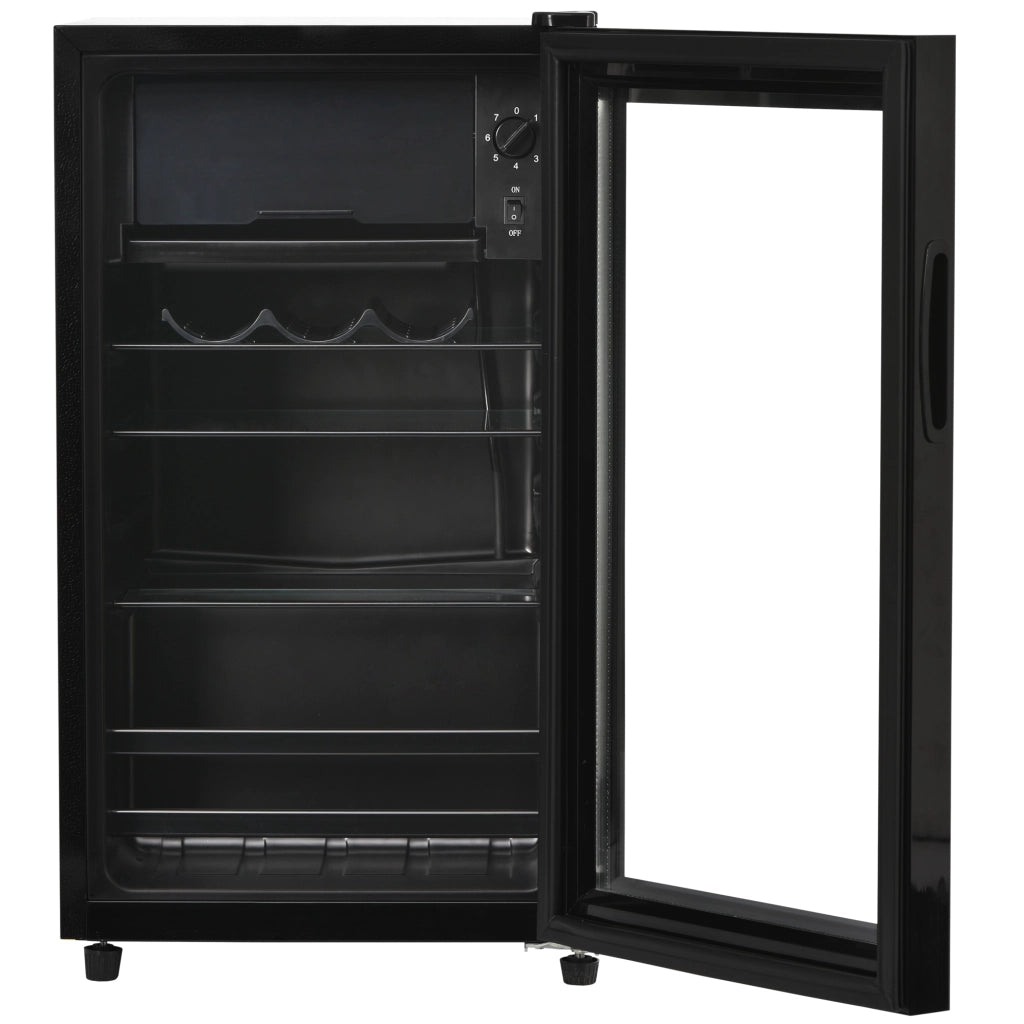 Mini Frigo 76L con Cassetto Freezer 6L ¨C MINIMAL ¨C Silenzioso, LED, Compressore