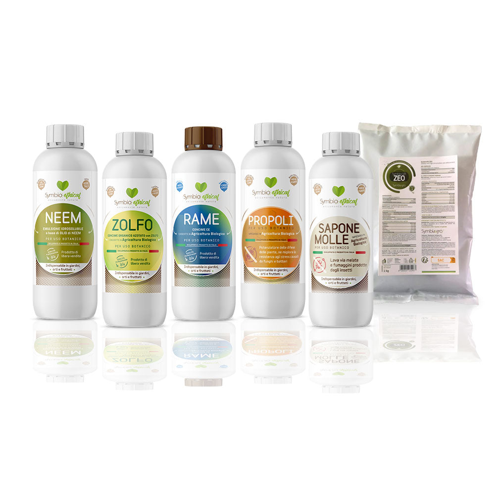 KIT VITE - Rame, Zolfo, Propoli, Neem, Sapone Molle e Zeolite