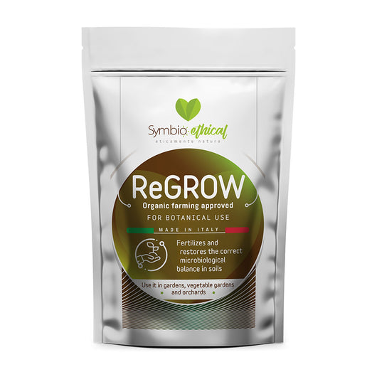 Symbioethical ReGrow 500gr Biostimolante con Micorrize e Microrganismi PGPR Agricoltura Biologica