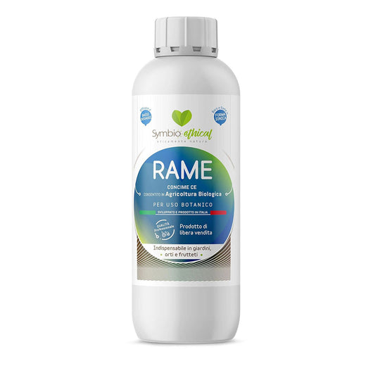 Symbioethical Rame 500ml Concime  agricoltura biologica con Rame e Boro efficace a bassi dosaggi