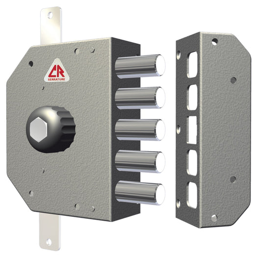 c.r. art. 3200 serratura di sicurezza con pomolo destra senza aste cod:ferx.14745