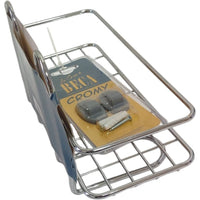 MENSOLA DOCCIA RETTANGOLARE CROMATO 1 RIPIANO