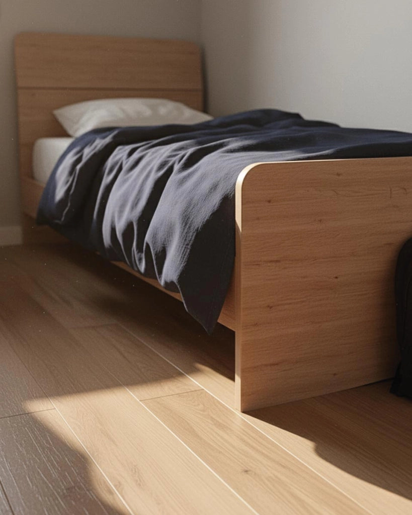 Letto Comby con fascioni e pediera - Letto singolo 87 x 197 - Struttura virginia - Rete e materasso esclusi_