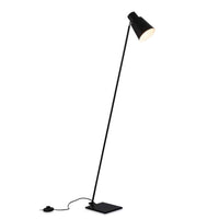 Piantana Moderna Ekko Metallo Nero 1 Luce E27 H150