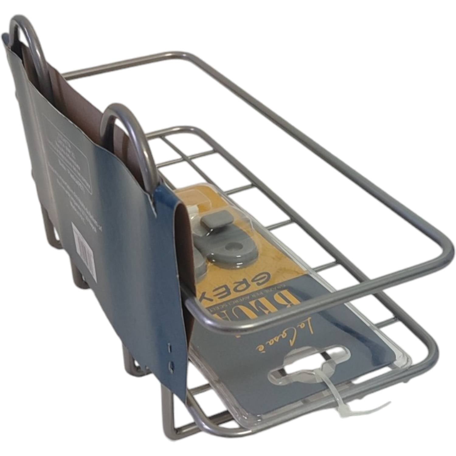 MENSOLA DOCCIA RETTANGOLARE GREY 1 RIPIANO