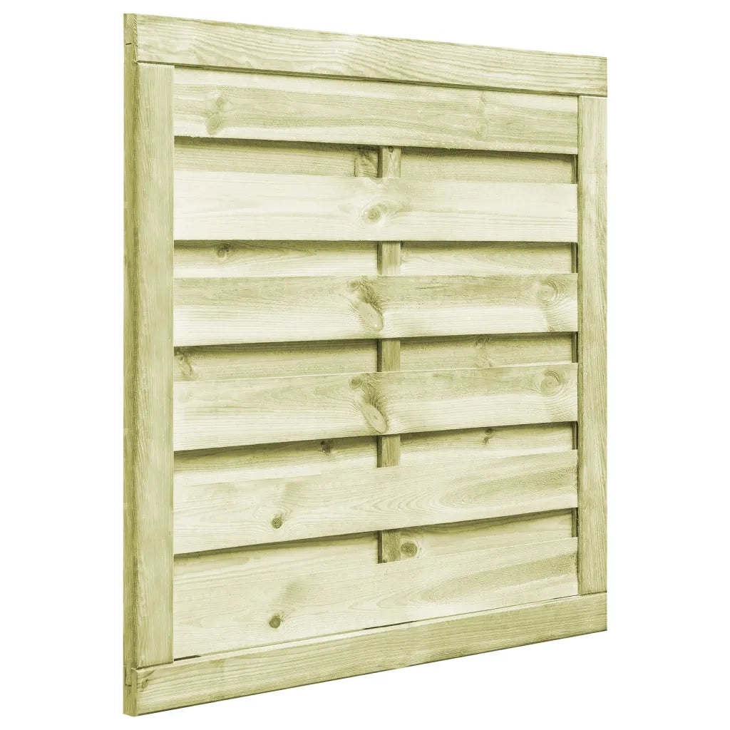 Cancello da Giardino in Legno Impregnato 100x100 cm Verde cod mxl 40255