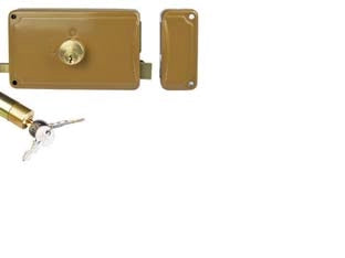 SERRATURA PORTONCINO CATENACCIO+SCROCCO DOPPIO CILINDRO FISSO 3 MAND.- - mm.70 SX (P3070300) - 1 pezzi FACCHINETTI