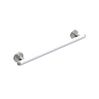 Maniglia di sicurezza cm 83 per bagni disabili e anziani raffaello bianco opaco/cromo