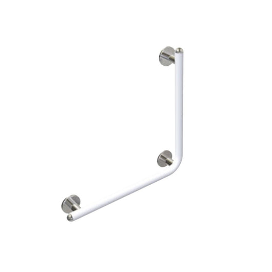 Maniglia angolare 51,5x51,5 bgano disabili bianco opaco goman