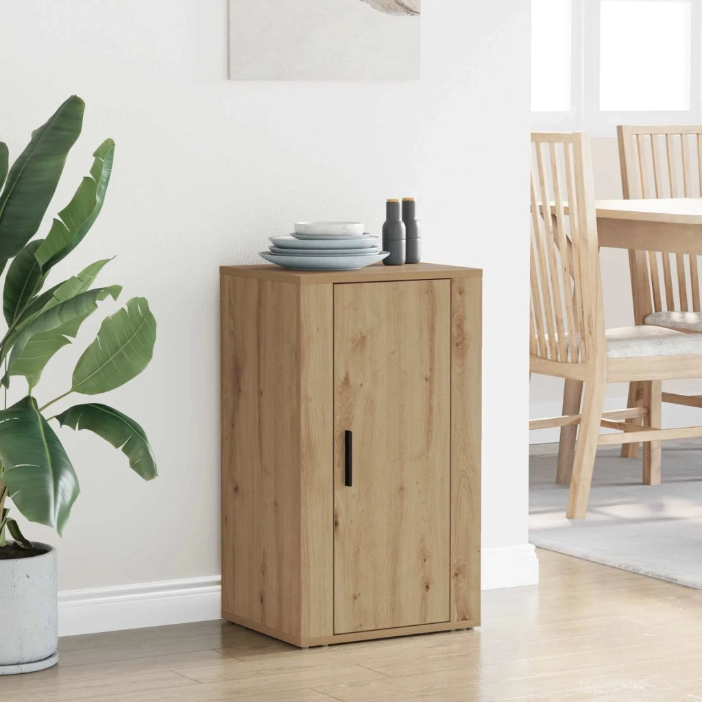 Credenza | Madia | Buffet da pranzo | Armadio da pranzo Rovere artigianale 40 x 33 x 70 cm Legno multistrato
