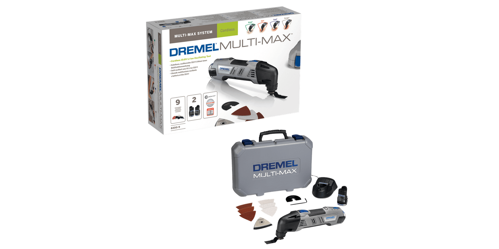 DREMEL® Multi-Max 8300 (8300-9) F0138300JC
