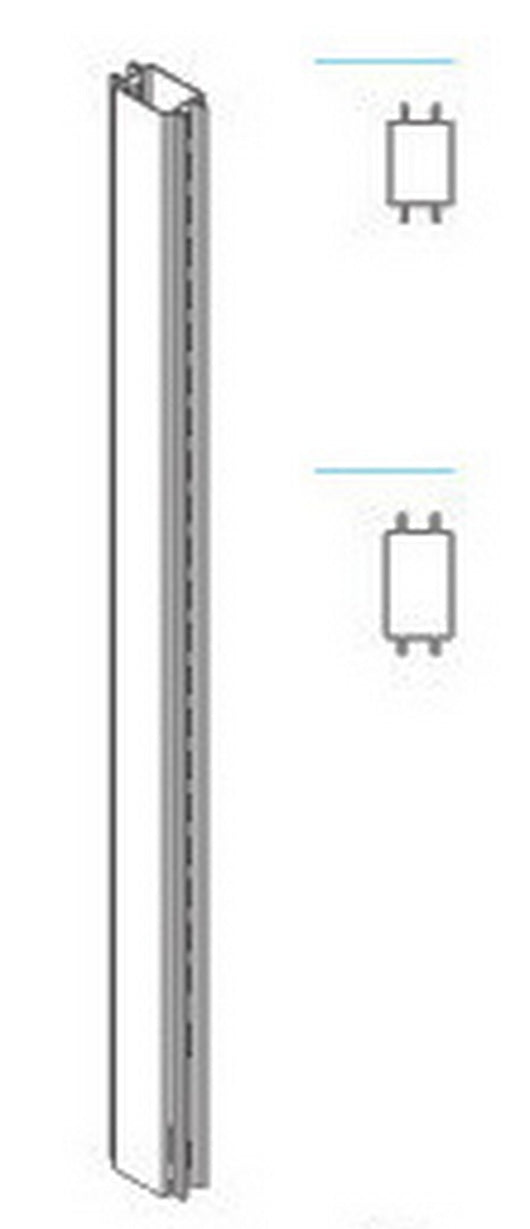 zaf piantana bifacciale x gondola cm.7,2x140h cod:ferx.14783