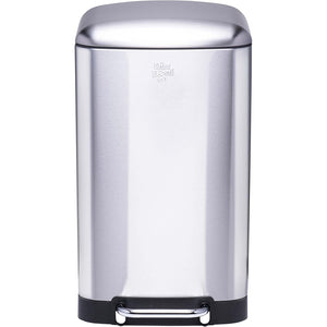 Dirt Devil Pattumiera a Pedale 30 Litri con Chiusura Ammortizzata Acciaio Inox