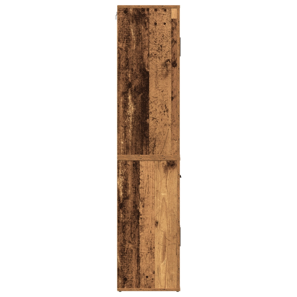 Highboard in Legno di Recupero 80x33x150 cm