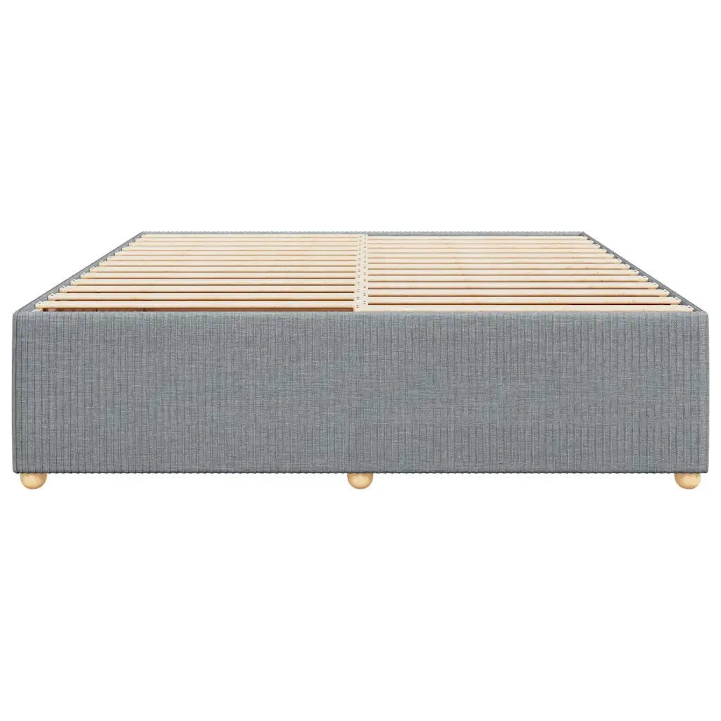 Giroletto senza Materasso Grigio Chiaro 180x200 cm Tessuto 3284956