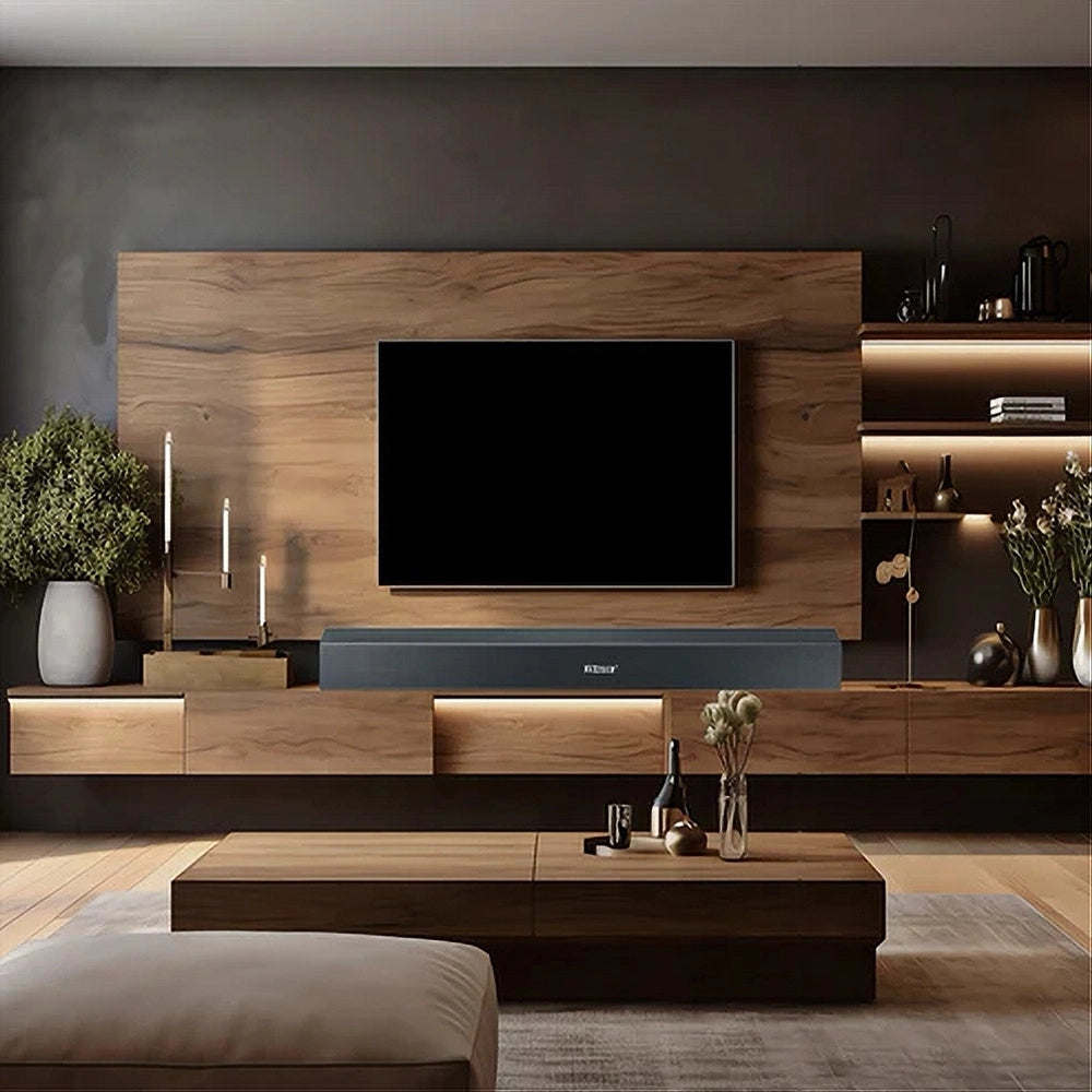 Trade Shop - Soundbar Bluetooth Aux Usb 1800 Watt 1000 Mm Subwoffer Cassa Altoparlante Sou-02 -