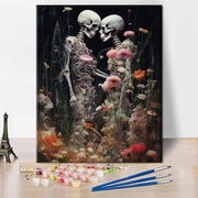 Kit per dipinti a olio per adulti - quadro da assemblare - 1 pezzo