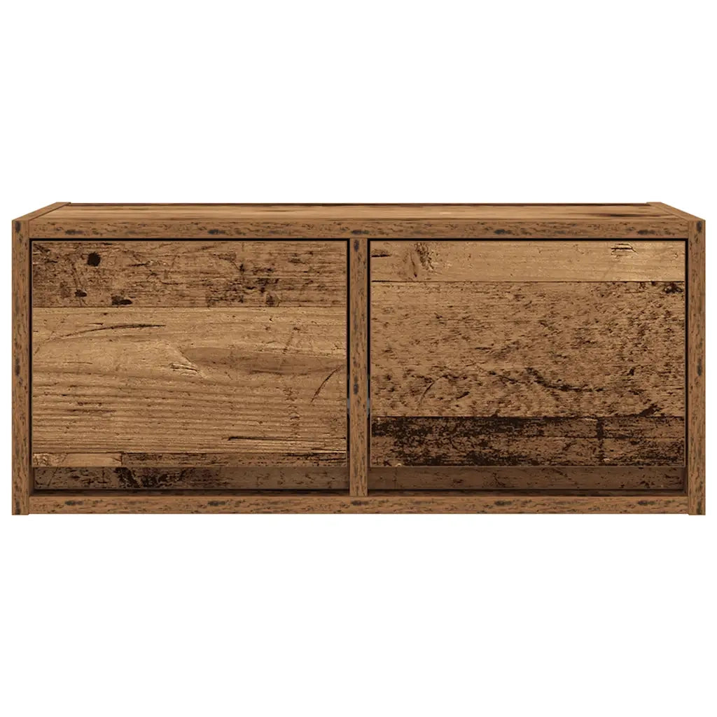 Mobile Porta TV Legno Antico 60x31x25,5 cm Legno Multistrato 861504