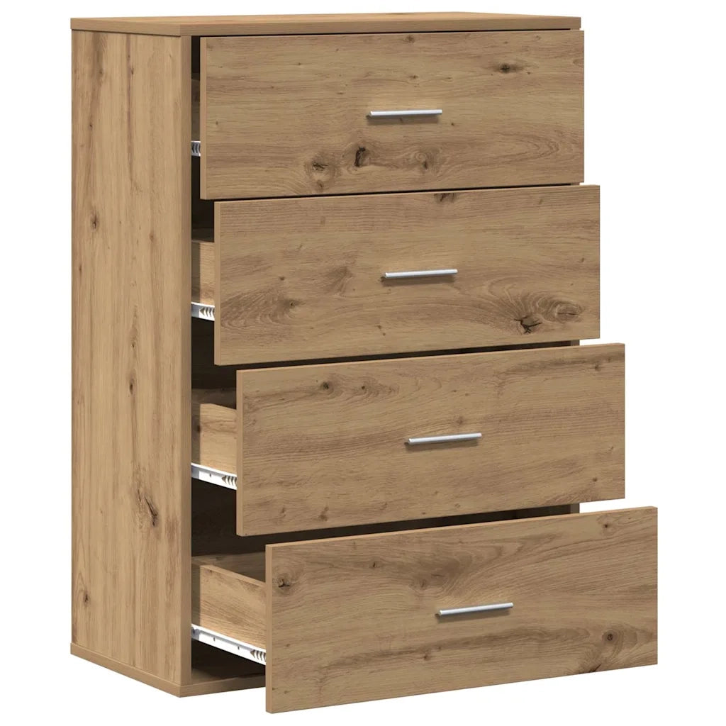 Credenza Rovere artigianale 60 x 31 x 84 cm Legno multistrato 871673