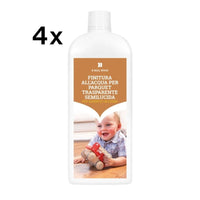 B Seal Wood 4 x 1 LT, Vernice Semilucida per Legno Inodore | Bonasystems