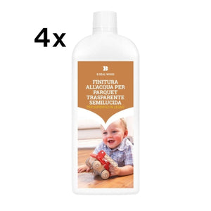 B Seal Wood 4 x 1 LT, Vernice Semilucida per Legno Inodore | Bonasystems