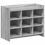 Mobile per scarpe Sonoma grigio 85 x 39,5 x 70 cm 8011368