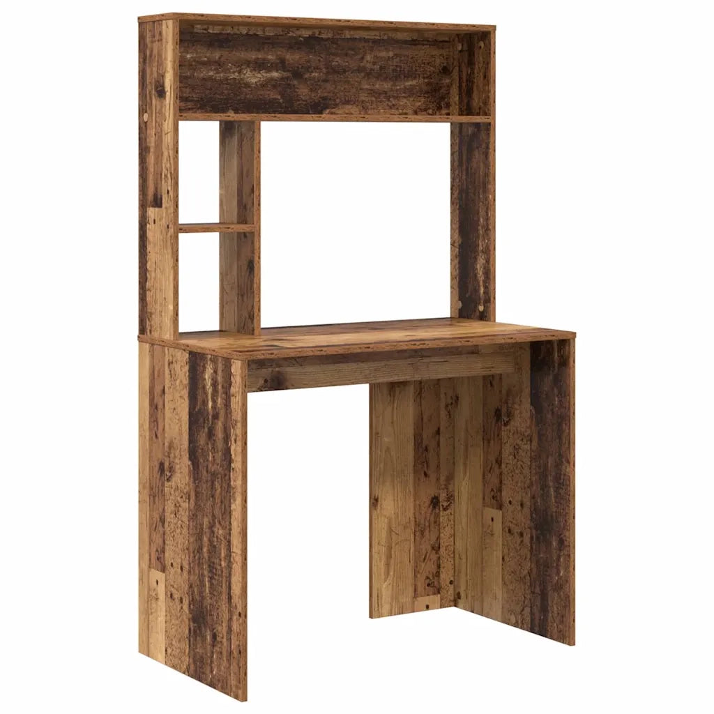Scrivania | Tavolo da Ufficio Legno vecchio 91 x 50 x 149 cm Legno multistrato