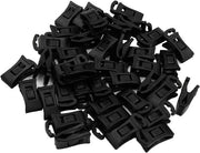 Set di 40 clip per calze per lavatrice e asciugatrice - Clip per calze per cassetto - Nessuna piegatura necessaria - Nero
