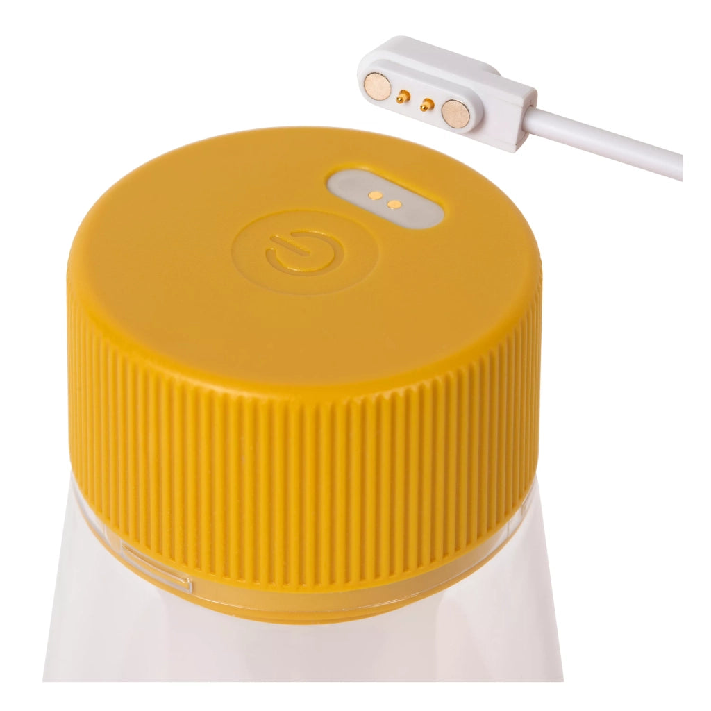 Lampada da tavolo ricaricabile gialla LED IP44 Lucide