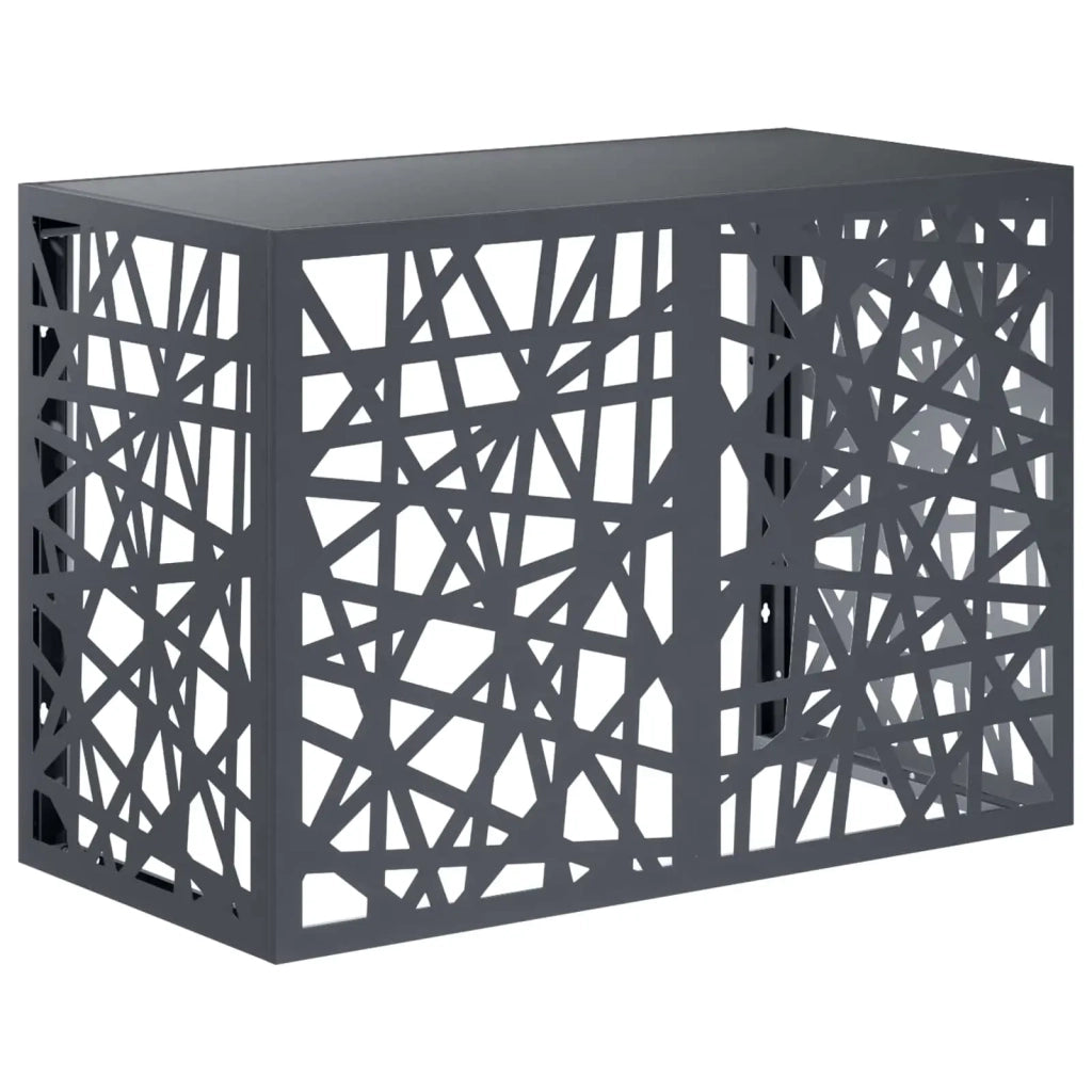 Copertura per condizionatore d'aria Antracite 100 x 50 x 70 cm 8014159