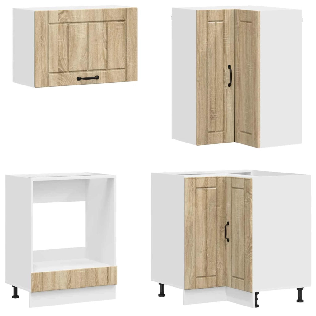 Unità Cucina LUCCA 8 pcs Rovere Sonoma Legno ingegnerizzato 3438393