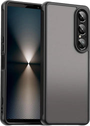 Hoesa smartphone ultrathin, schokbestendig, trasparente, nero.