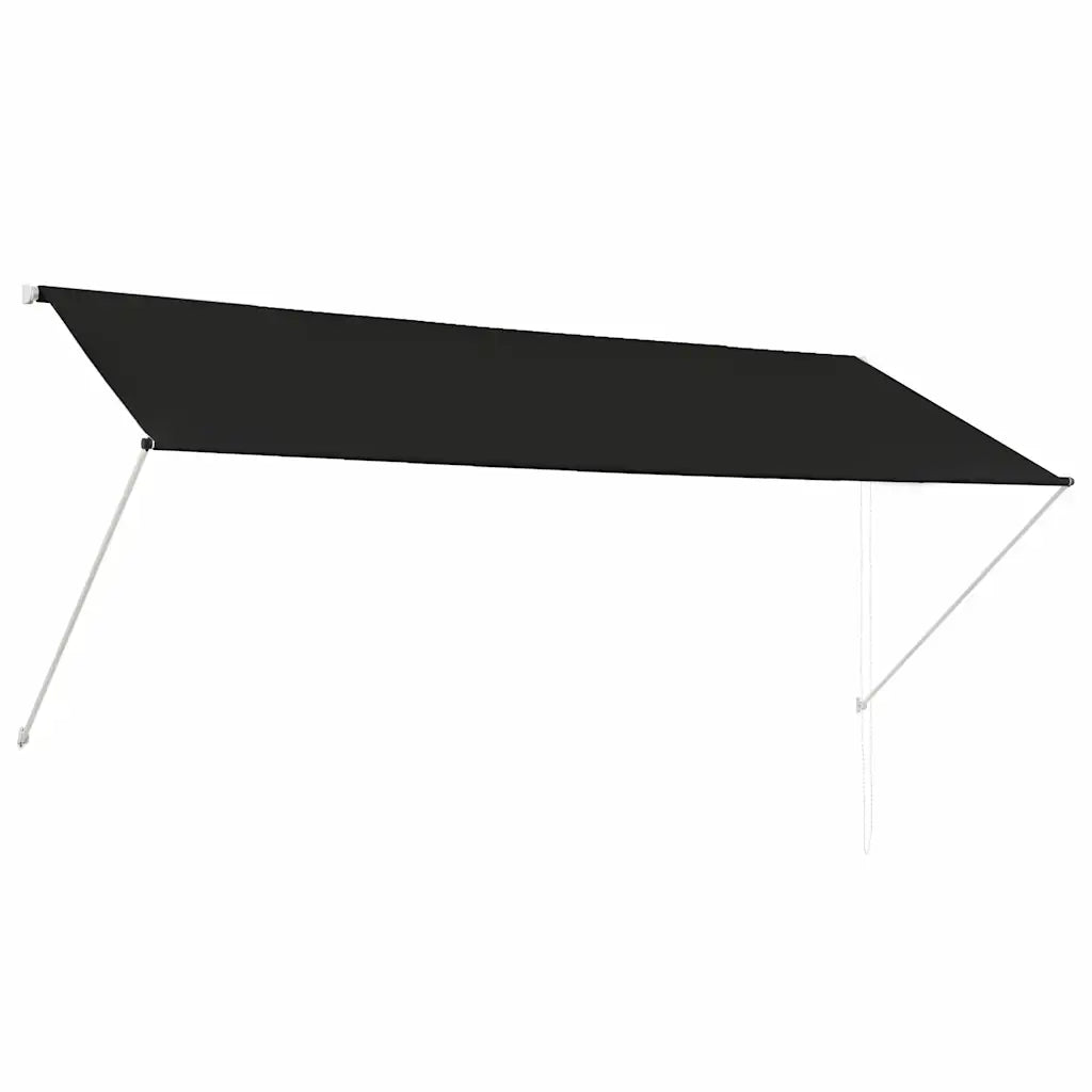 Tenda da Sole Retrattile-Tenda parasole per Patio 300x150 cm Antracite