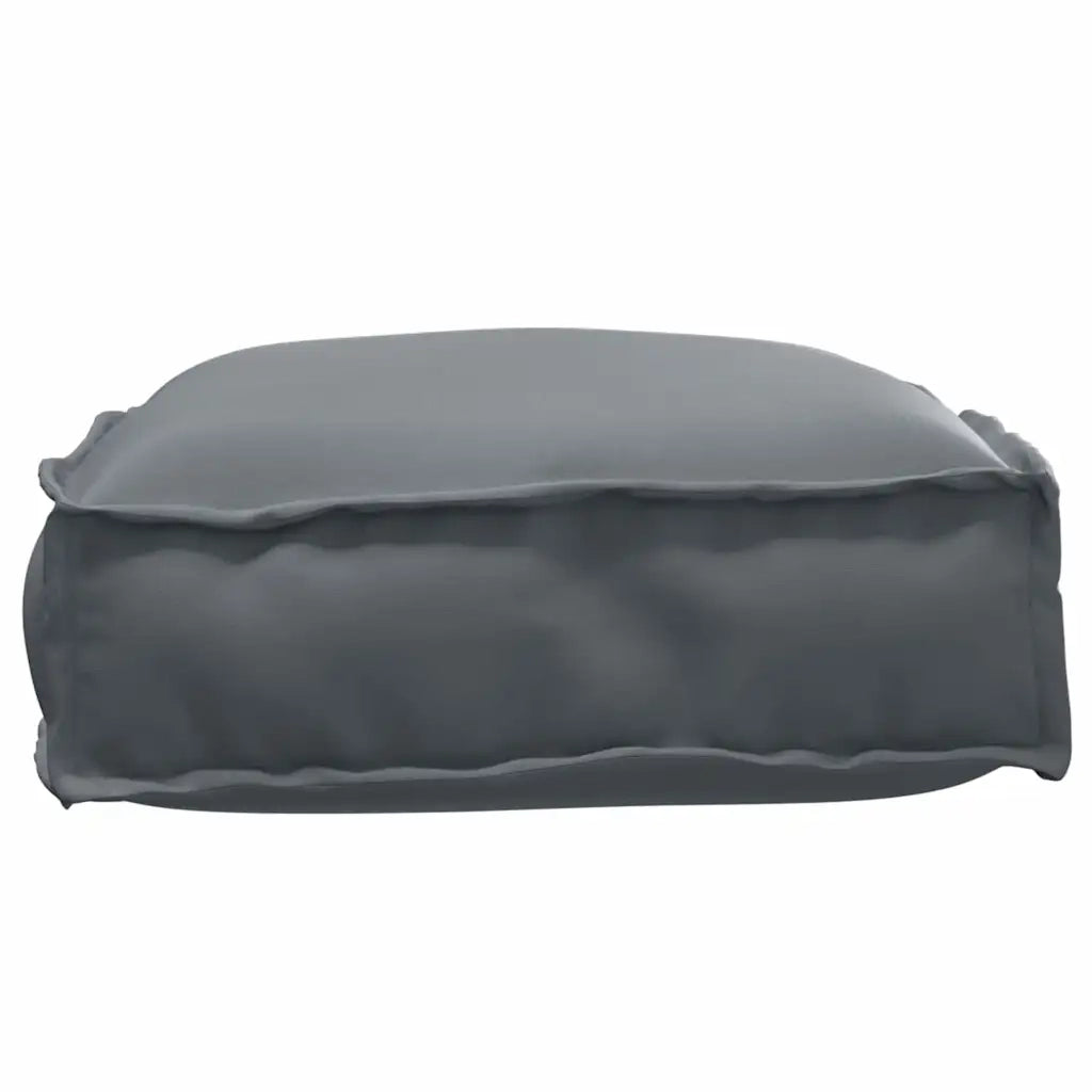 Cuscino Antracite 60 x 40 x 8 cm Tessuto Oxford 42001608
