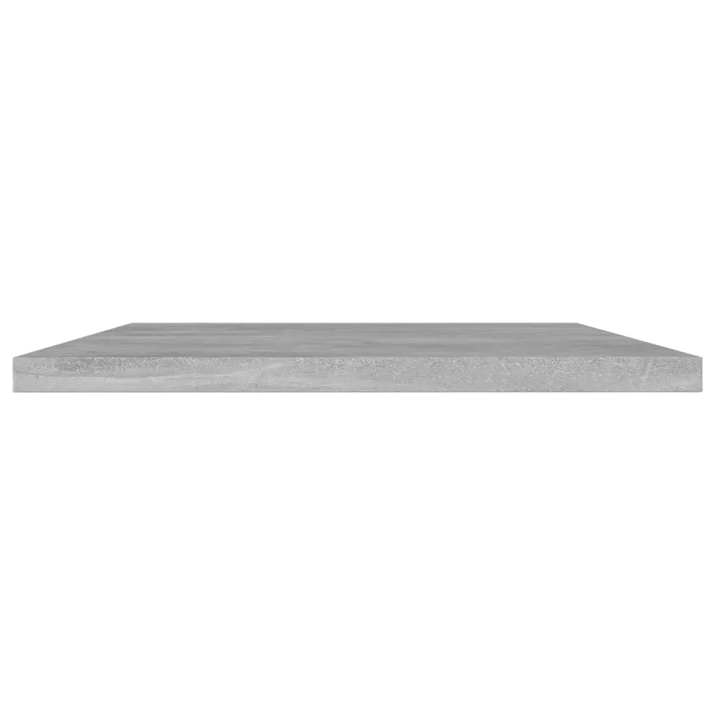 Ripiani per Libreria 4pz Grigio Cemento 60x20x1,5cm Multistrato 805226