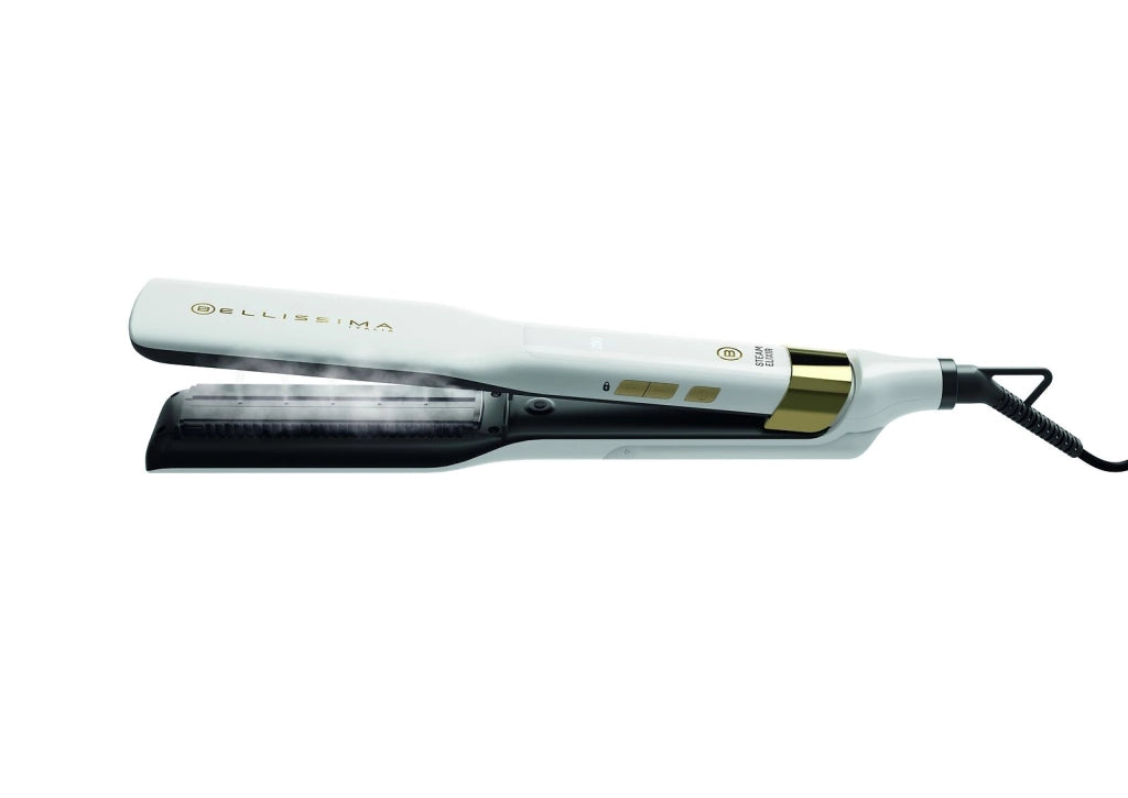 Imetec Bellissima Steam Elixir Piastra per capelli Vapore Bianco 235 W 2,5 m