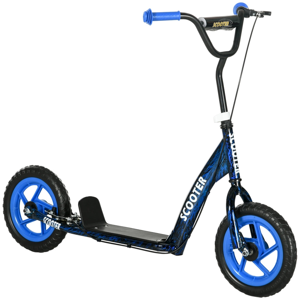 Monopattino Bambini Regolabile ¨C Zephmum ¨C Blu Acciaio 2 Ruote