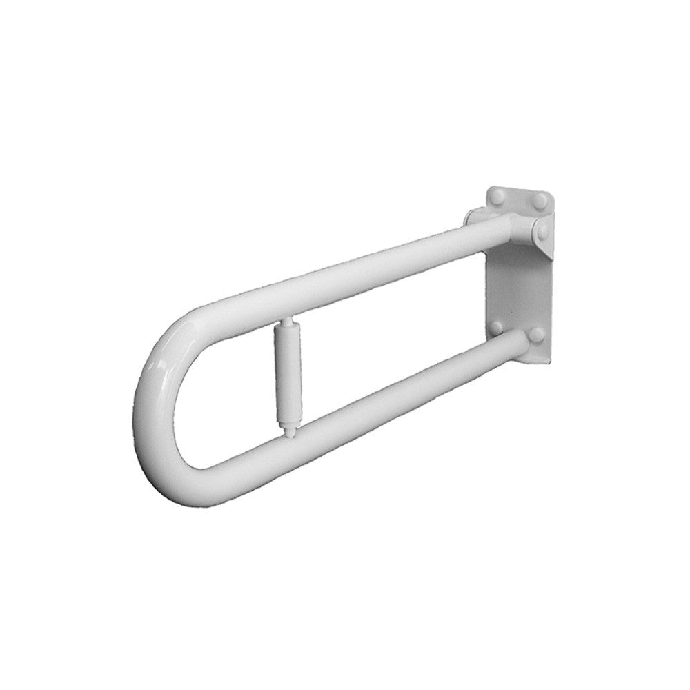 Barra maniglione ribaltabile cm75 piastra rinforzata nylon