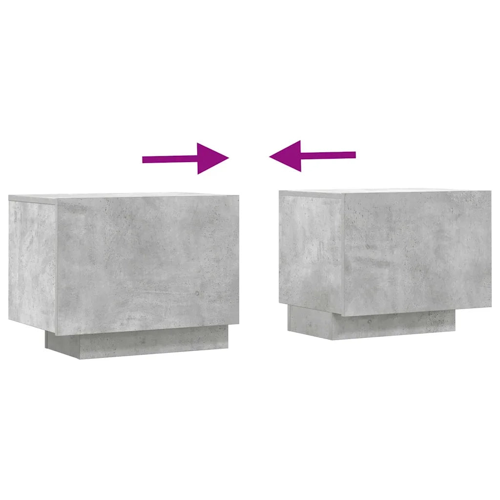 Mobile per TV Grigio Cemento 100x35x40 cm Legno Multistrato 804440