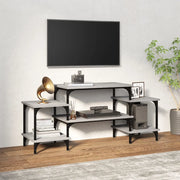 Mobile Porta TV-Mobile per TV-Credenza TV Grigio Sonoma 117x35x52 cm in Legno Multistrato