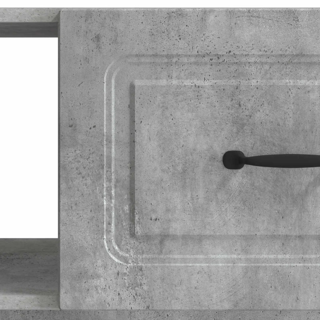 Tavolino da salotto Grigio Cemento 90 x 50 x 37 cm