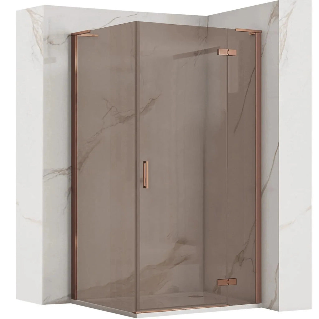Cabina Doccia Rea Hugo 90x90 Copper Brush