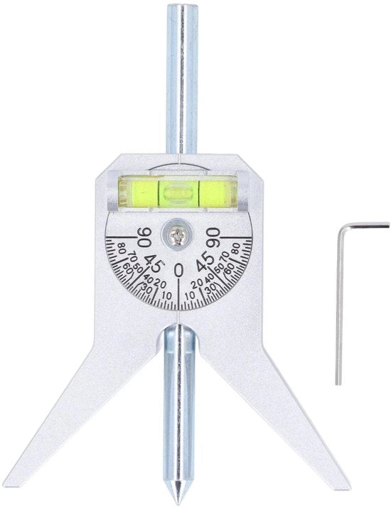 Strumento di marcatura del tubo per la sicurezza - Kit di accessori per il centro - Soluzioni innovative - 4 pollici Y-type Kop - Manopola regolabile - Adatto per la lavorazione con laser...