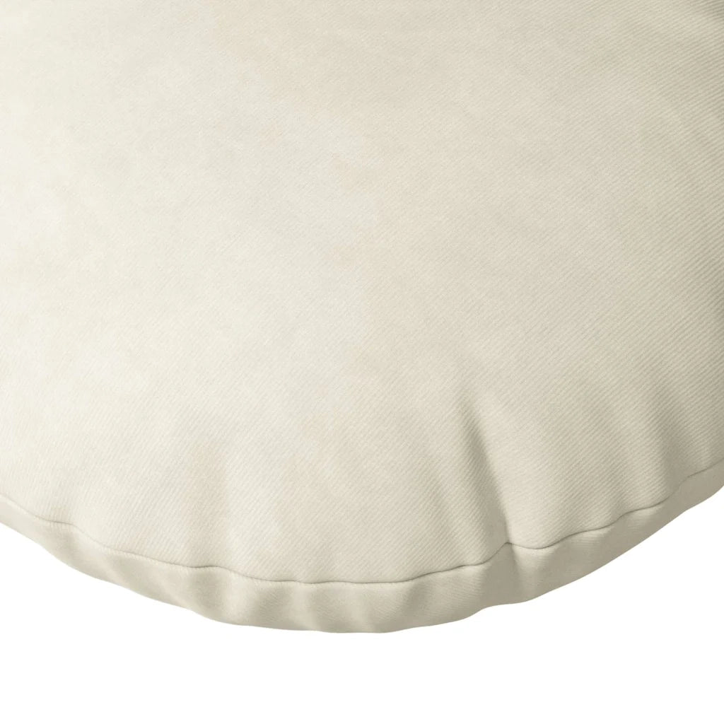 Cuscini per Seduta 2 pz | Cuscini per sedie Crema ? 80 x 29 cm Velluto