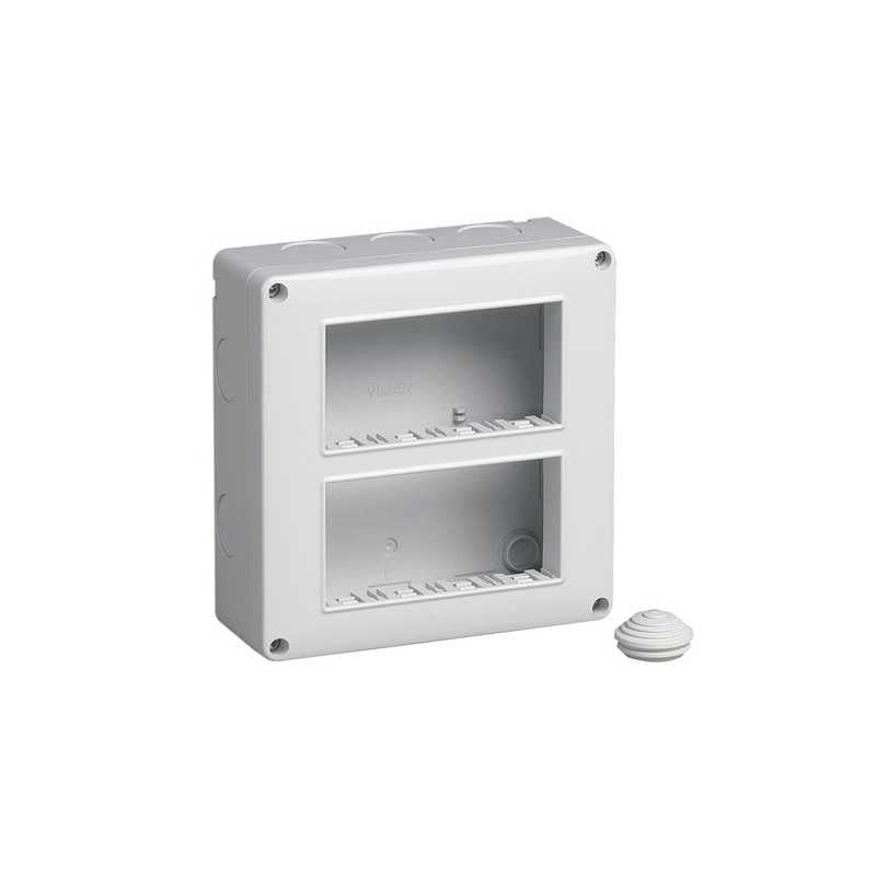 14832 Contenitore Ip40 8M 4X2 Verticale Plana