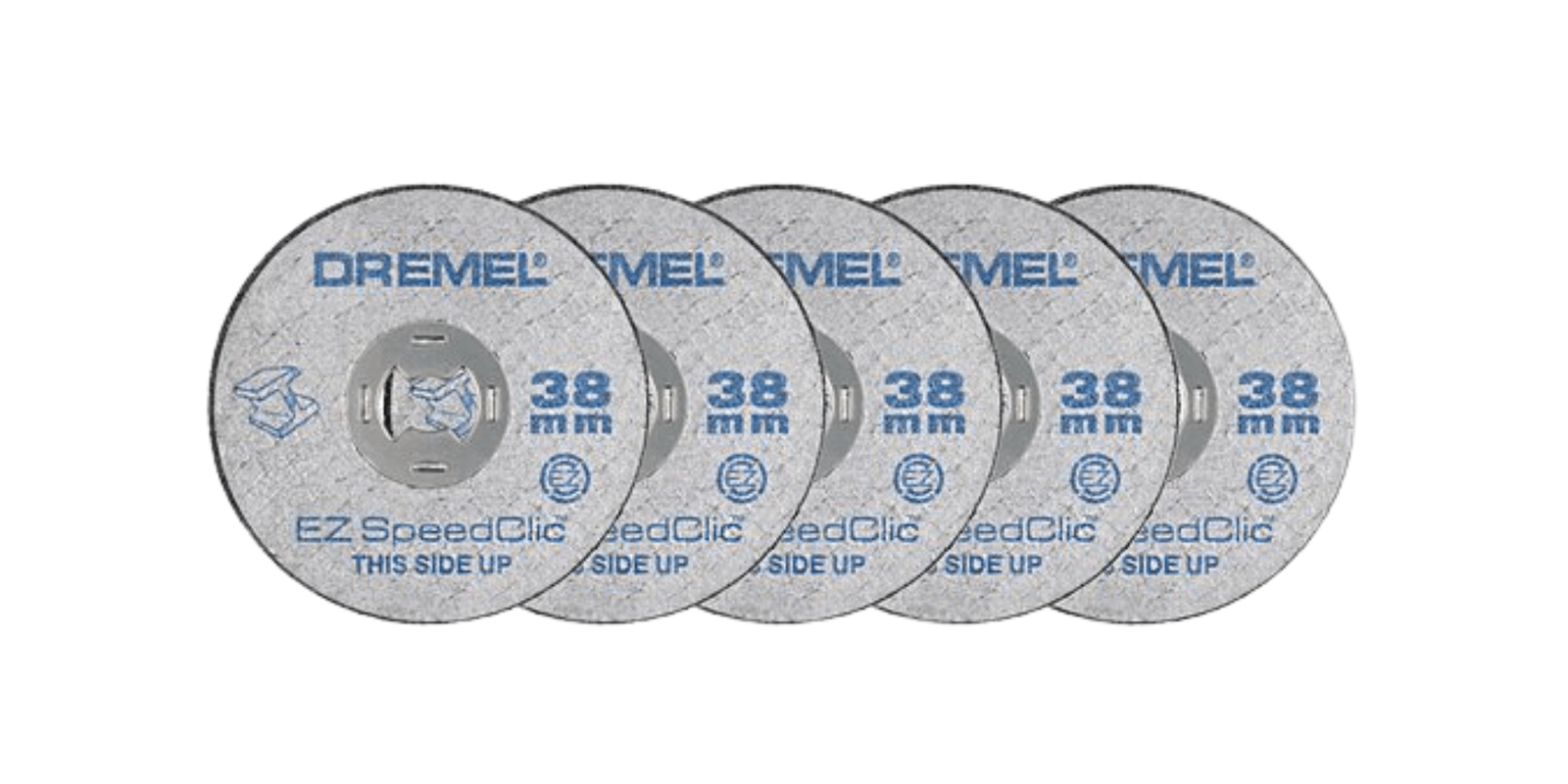 DREMEL® EZ SpeedClic 5 dischi da taglio per metallo. (SC456) - 2615S456JC