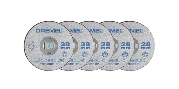 DREMEL® EZ SpeedClic 5 dischi da taglio per metallo. (SC456) - 2615S456JC